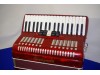 Stephanelli 72 bass red accordion